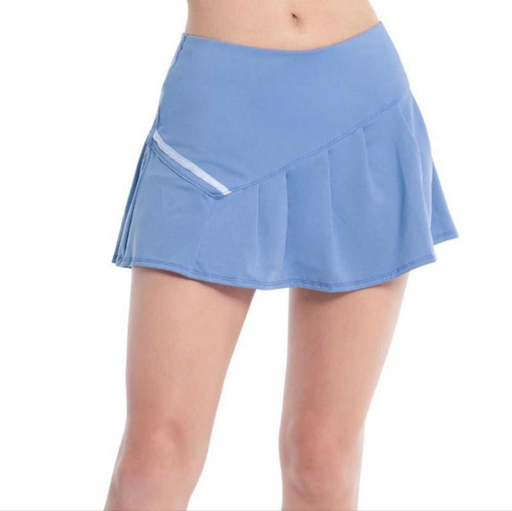 ✨️NWT✨️ Lucky in Love lavender & white size large (12) Cross Ct. Skort